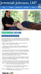 Mobile Screenshot of jeremiahmassage.com